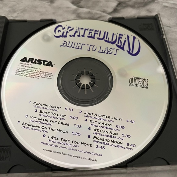 Grateful Dead - Built To Last CD - Picture 3 of 6